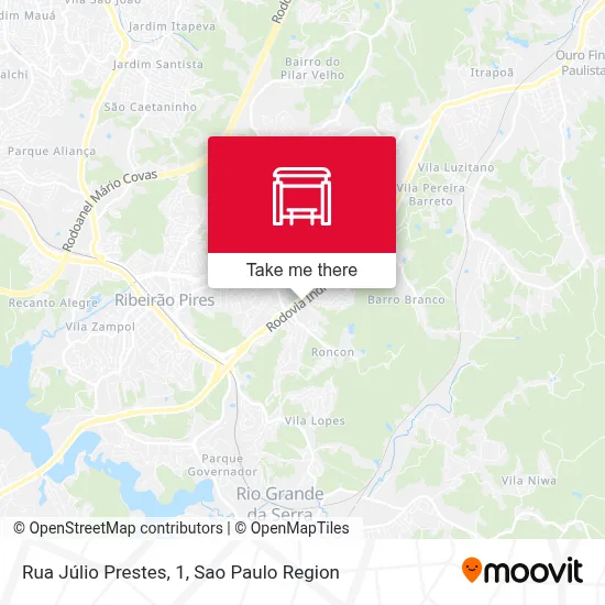 Rua Júlio Prestes, 1 map