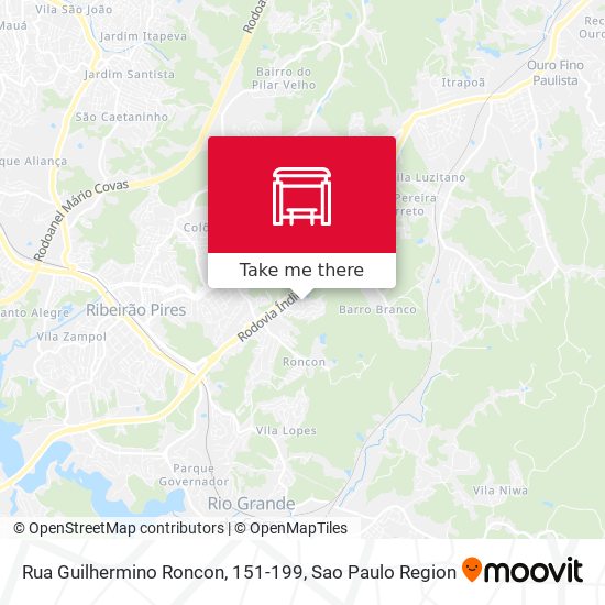 Rua Guilhermino Roncon, 151-199 map