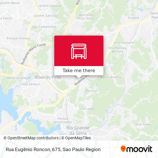 Rua Eugênio Roncon, 675 map