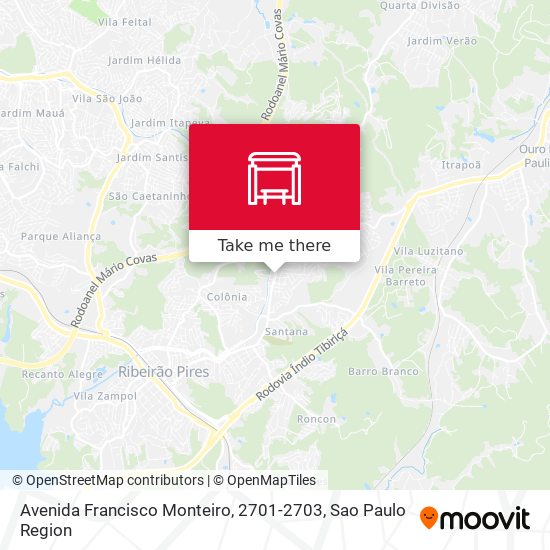 Avenida Francisco Monteiro, 2701-2703 map