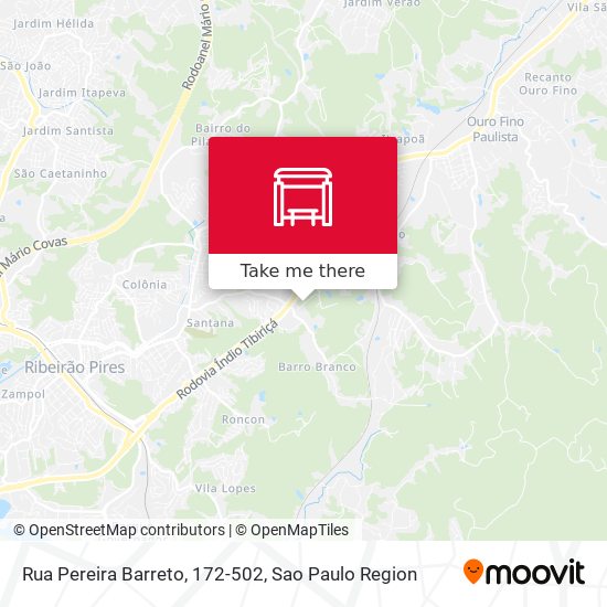 Rua Pereira Barreto, 172-502 map