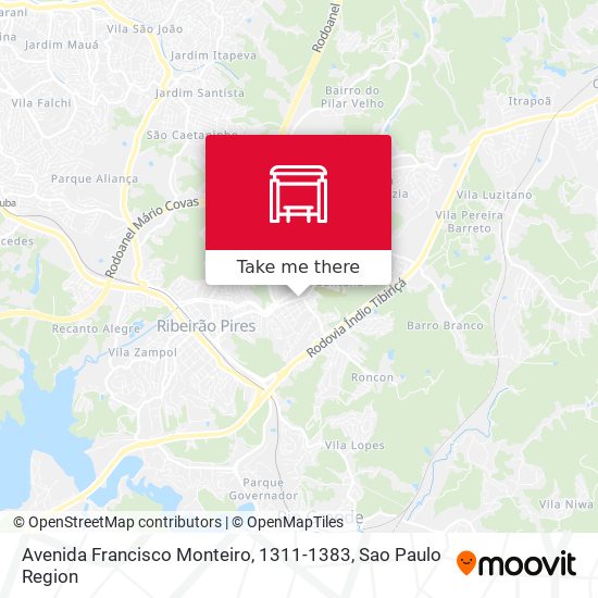 Avenida Francisco Monteiro, 1311-1383 map