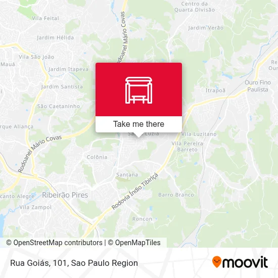 Rua Goiás, 101 map