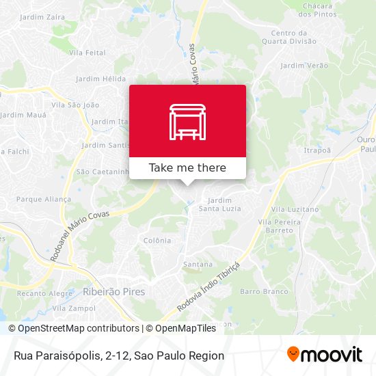 Rua Paraisópolis, 2-12 map