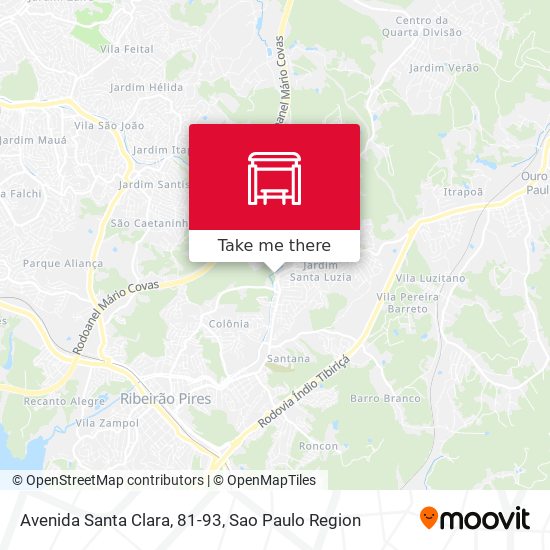 Avenida Santa Clara, 81-93 map