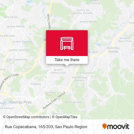 Rua Copacabana, 165-203 map