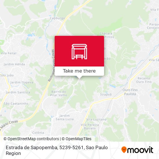 Estrada de Sapopemba, 5239-5261 map