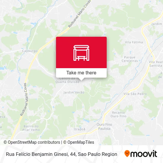 Rua Felício Benjamin Ginesi, 44 map