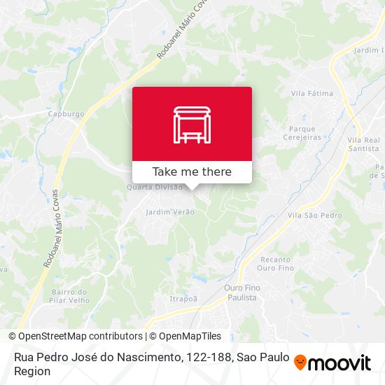 Rua Pedro José do Nascimento, 122-188 map
