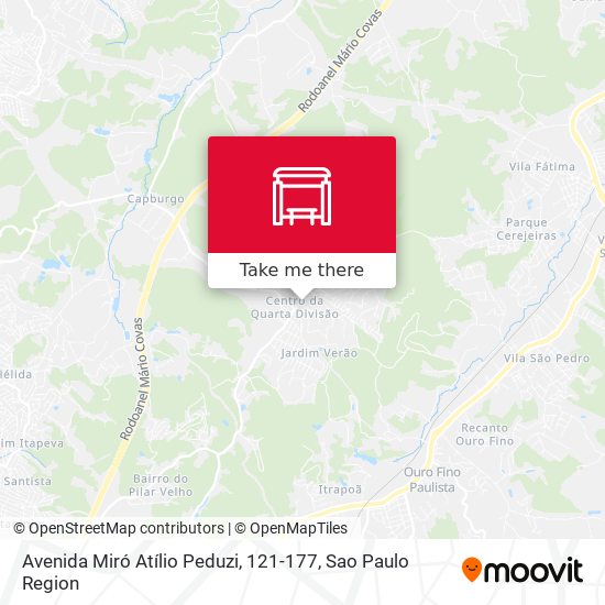 Avenida Miró Atílio Peduzi, 121-177 map