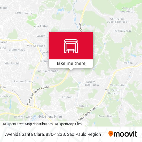 Avenida Santa Clara, 830-1238 map