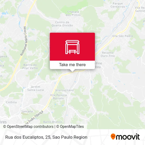Rua dos Eucaliptos, 25 map