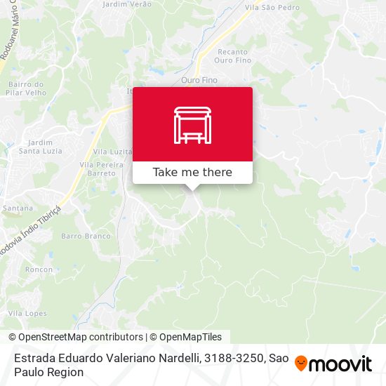 Estrada Eduardo Valeriano Nardelli, 3188-3250 map