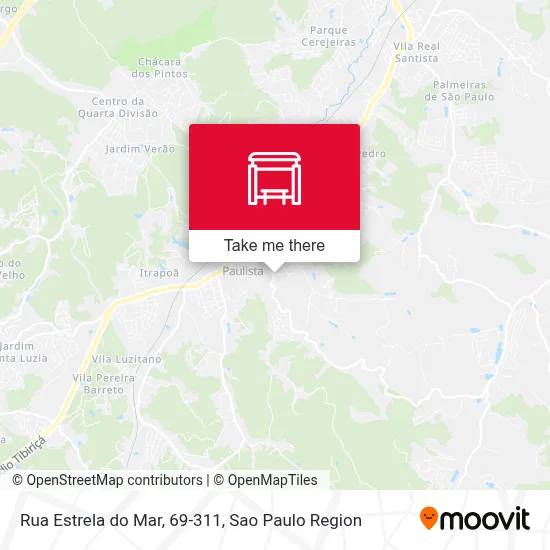 Rua Estrela do Mar, 69-311 map