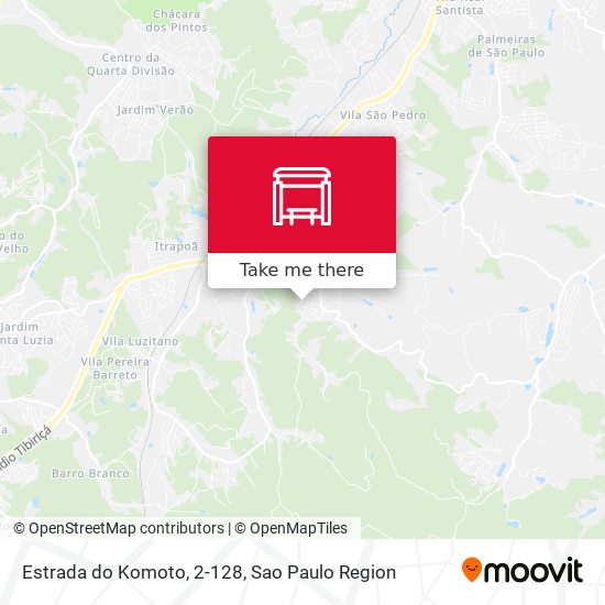 Estrada do Komoto, 2-128 map