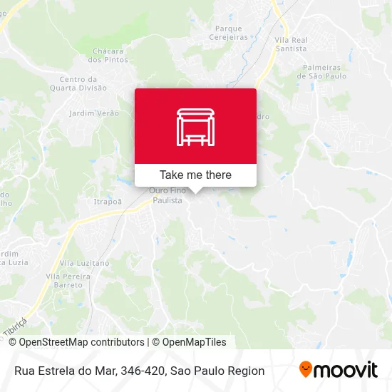 Rua Estrela do Mar, 346-420 map