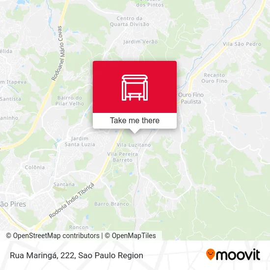 Rua Maringá, 222 map