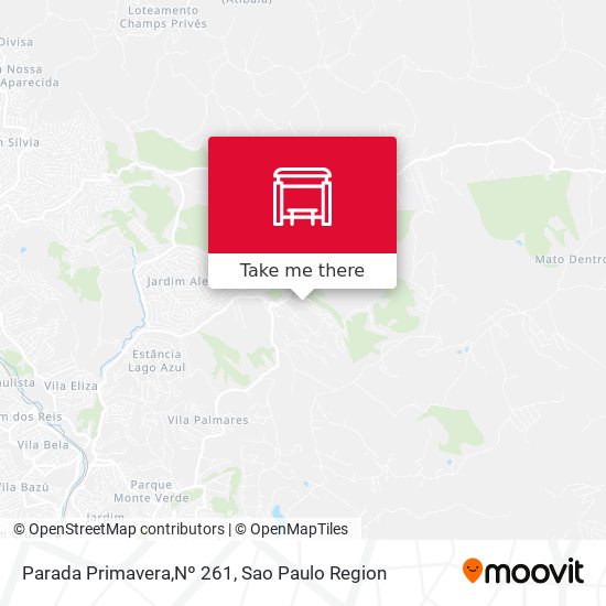 Parada Primavera,Nº 261 map