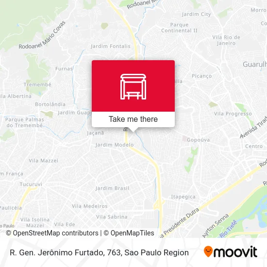 R. Gen. Jerônimo Furtado, 763 map
