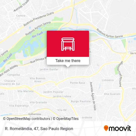 R. Romelândia, 47 map