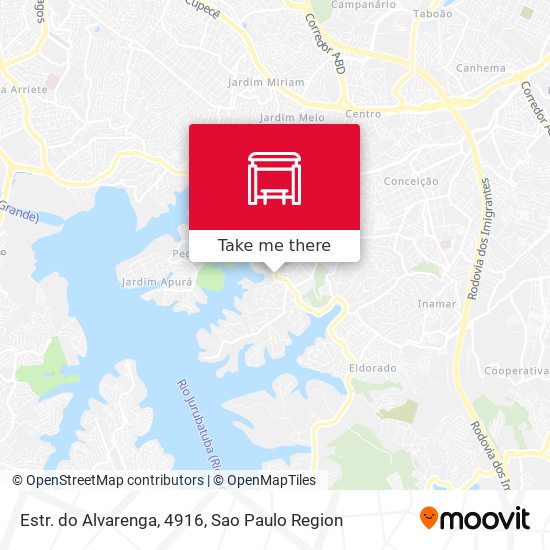 Estr. do Alvarenga, 4916 map