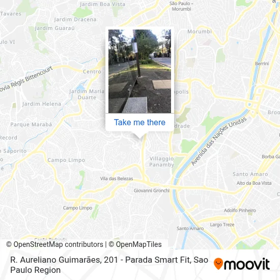 R. Aureliano Guimarães, 201 - Parada Smart Fit map