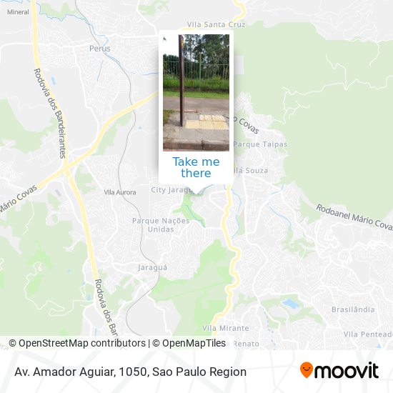 Mapa Av. Amador Aguiar, 1050