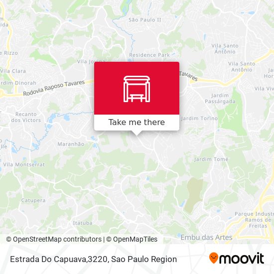 Estrada Do Capuava,3220 map