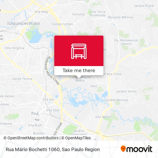 Rua Mário Bochetti 1060 map