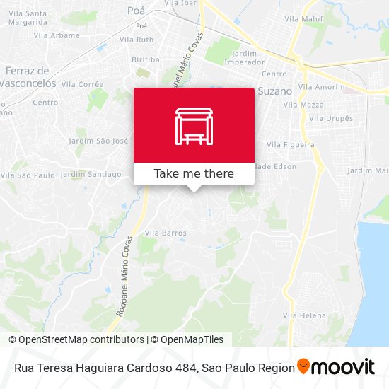 Rua Teresa Haguiara Cardoso 484 map