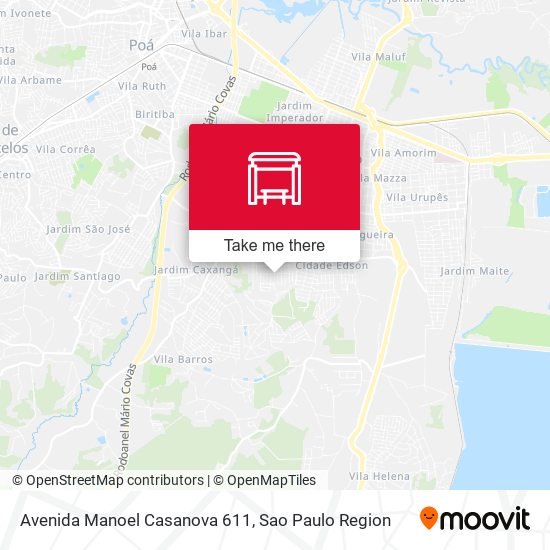 Avenida Manoel Casanova 611 map