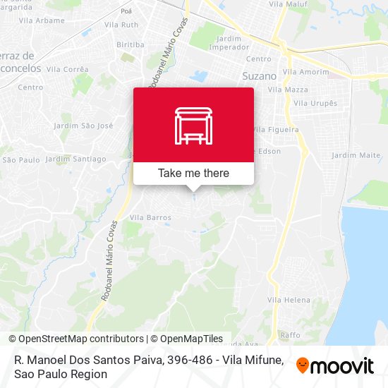 R. Manoel Dos Santos Paiva,  396-486 - Vila Mifune map