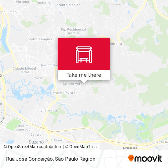 Rua José Conceição map