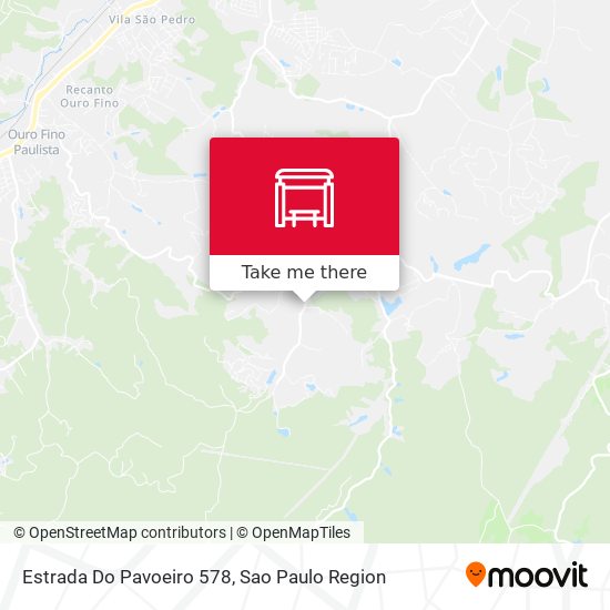 Estrada Do Pavoeiro 578 map