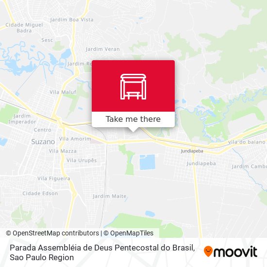 Parada Assembléia de Deus Pentecostal do Brasil map