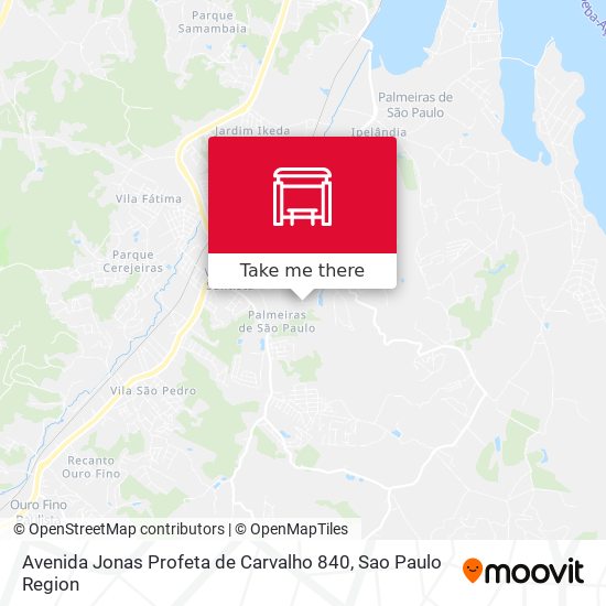 Avenida Jonas Profeta de Carvalho 840 map