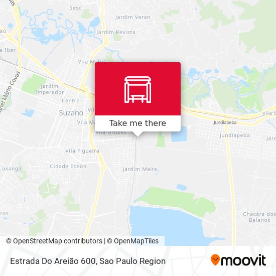 Estrada Do Areião 600 map