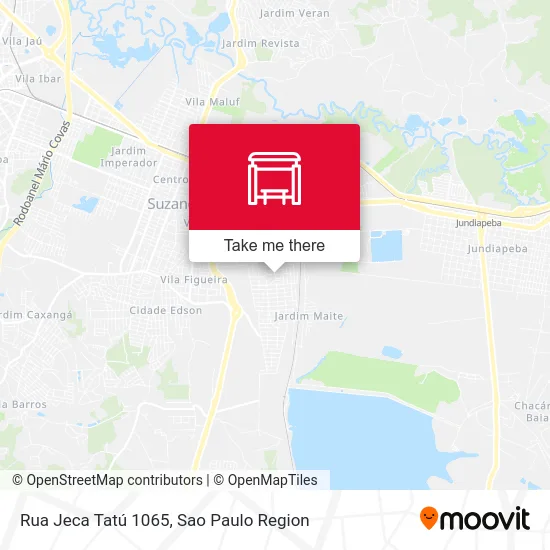 Rua Jeca Tatú 1065 map
