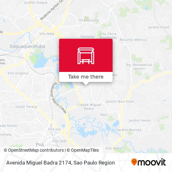 Avenida Miguel Badra 2174 map