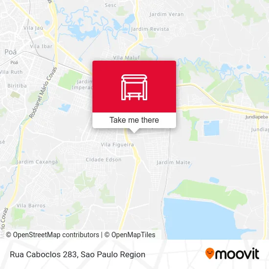 Rua Caboclos 283 map