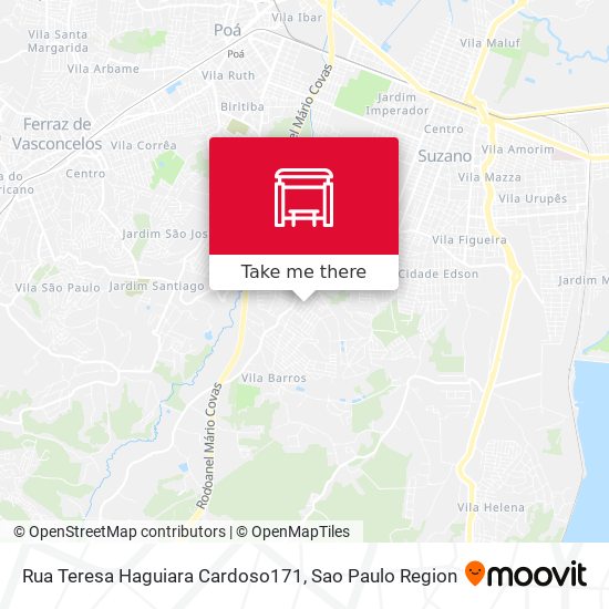 Rua Teresa Haguiara Cardoso171 map
