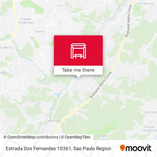 Estrada Dos Fernandes 10361 map
