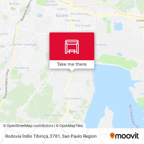 Rodovia Índio Tibiriçá,  3781 map