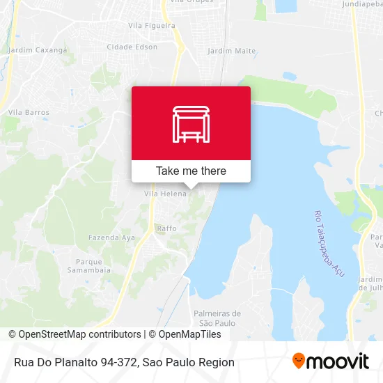 Rua Do Planalto 94-372 map