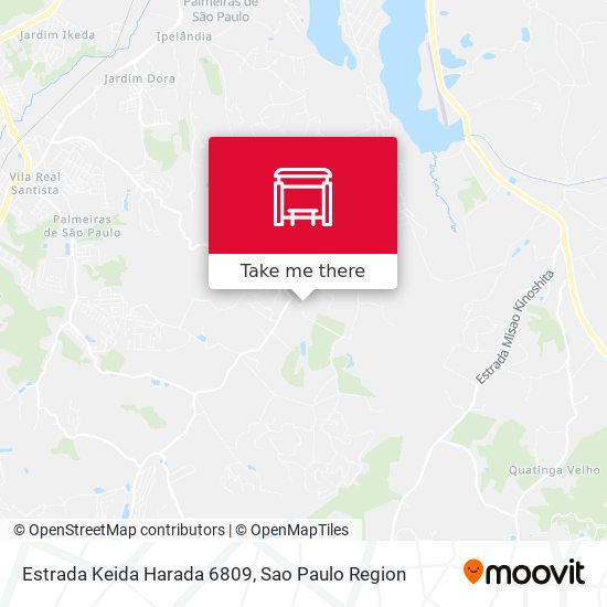 Estrada Keida Harada 6809 map