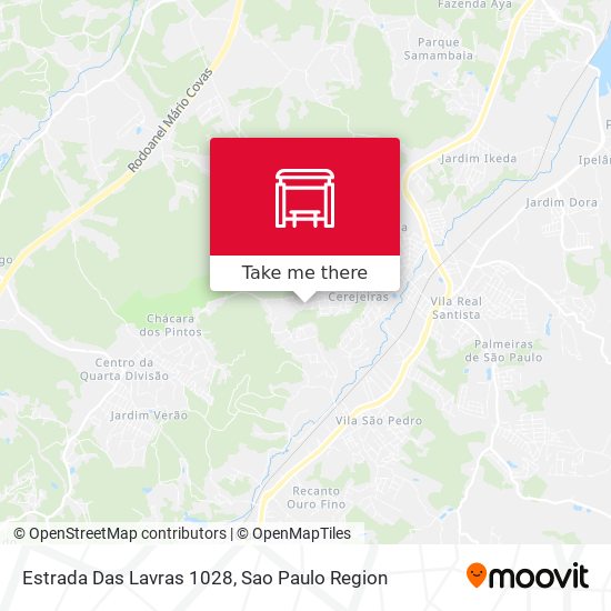 Estrada Das Lavras 1028 map