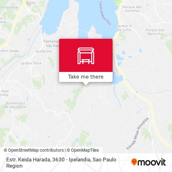 Estr. Keida Harada,  3630 - Ipelandia map