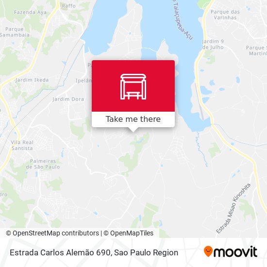 Estrada Carlos Alemão 690 map