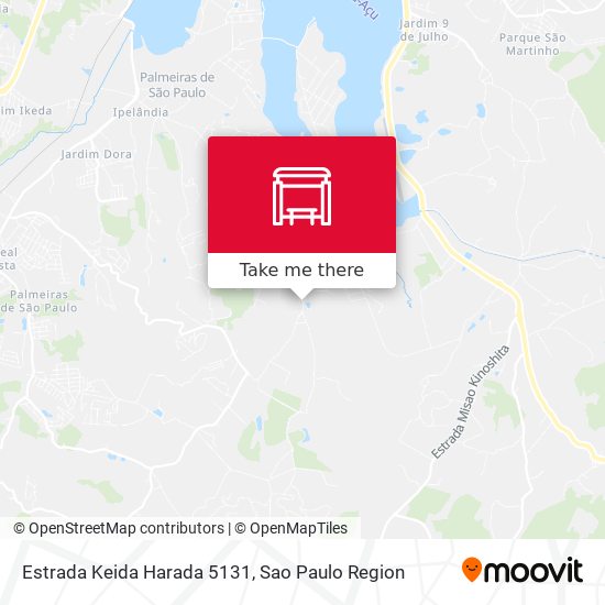 Estrada Keida Harada 5131 map