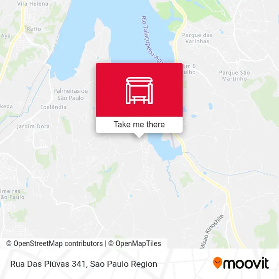 Rua Das Piúvas 341 map